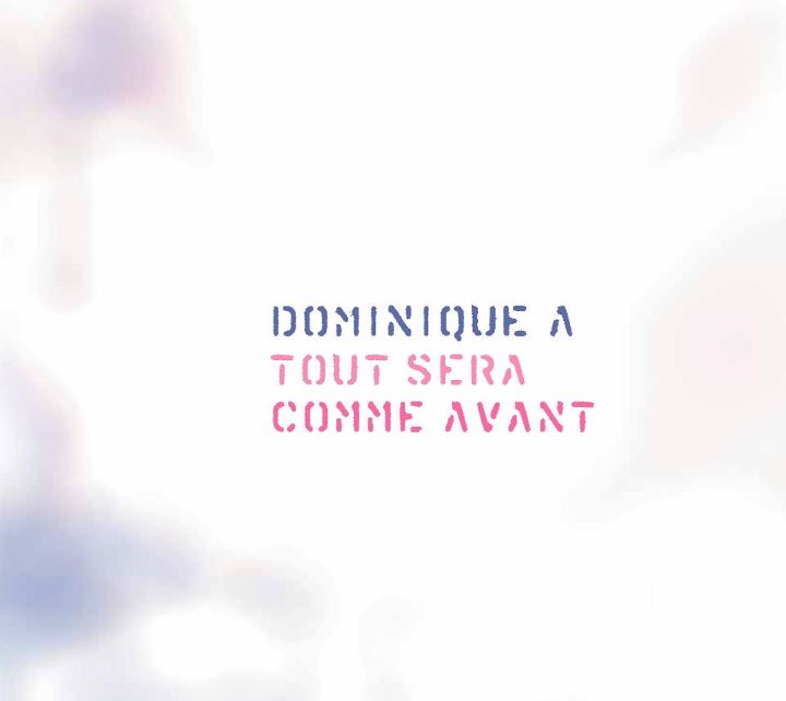 Dominique A - Tout sera comme avant - Réédition 2012