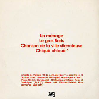 Dominique A - Un ménage