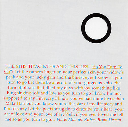 The 6ths - Hyacinths and thistles