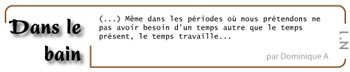 Dans le bain #1