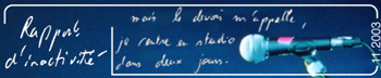 Rapport d'inactivité #8