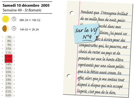 Sur le vif #04