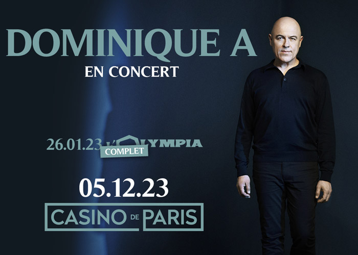 Dominique A au Casino de Paris